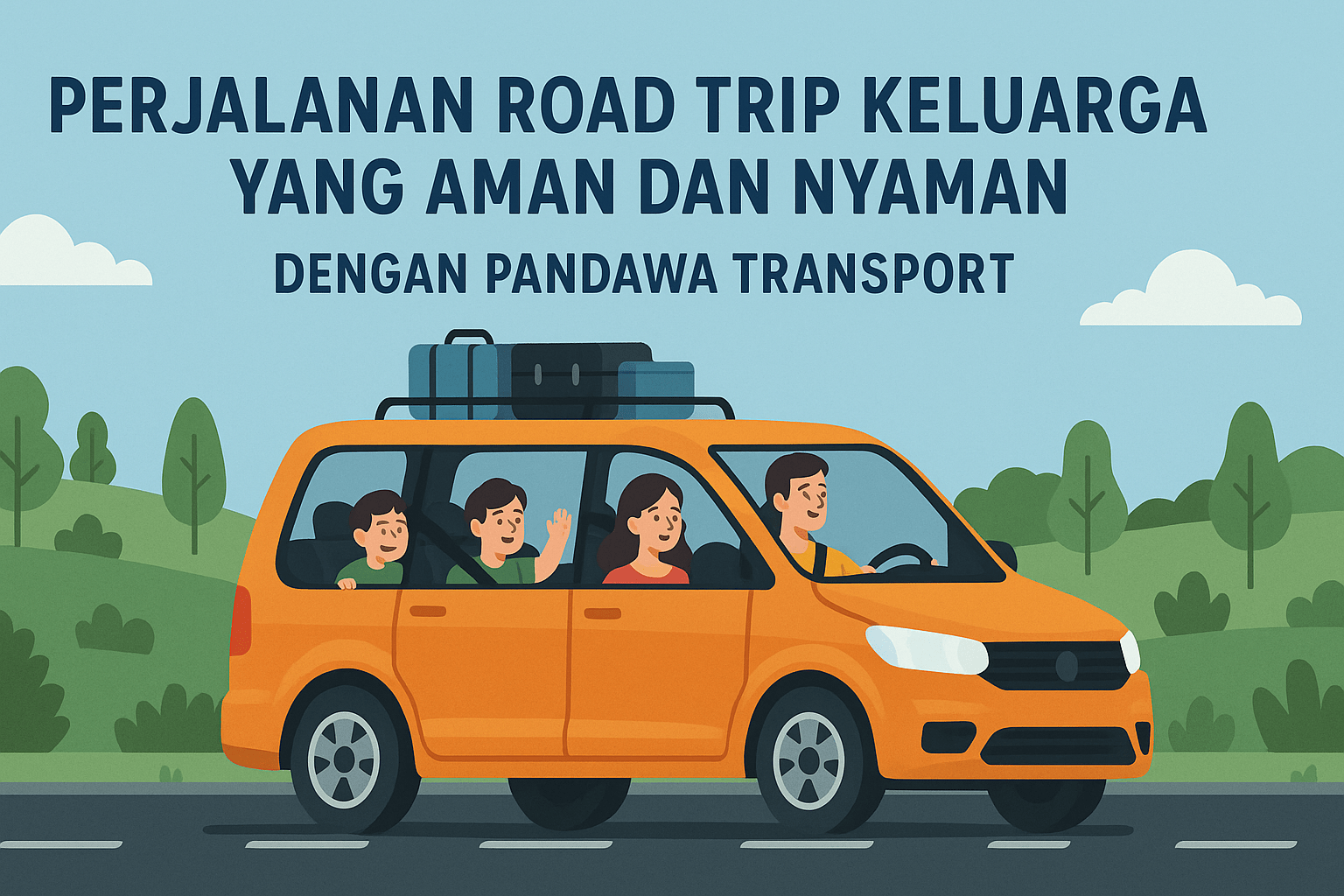 Perjalanan Road Trip Keluarga yang Aman dan Nyaman dengan Pandawa Transport